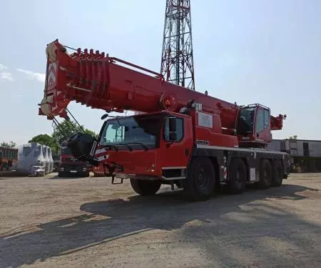Аренда автокрана 120 тонн, стрела 91 метр